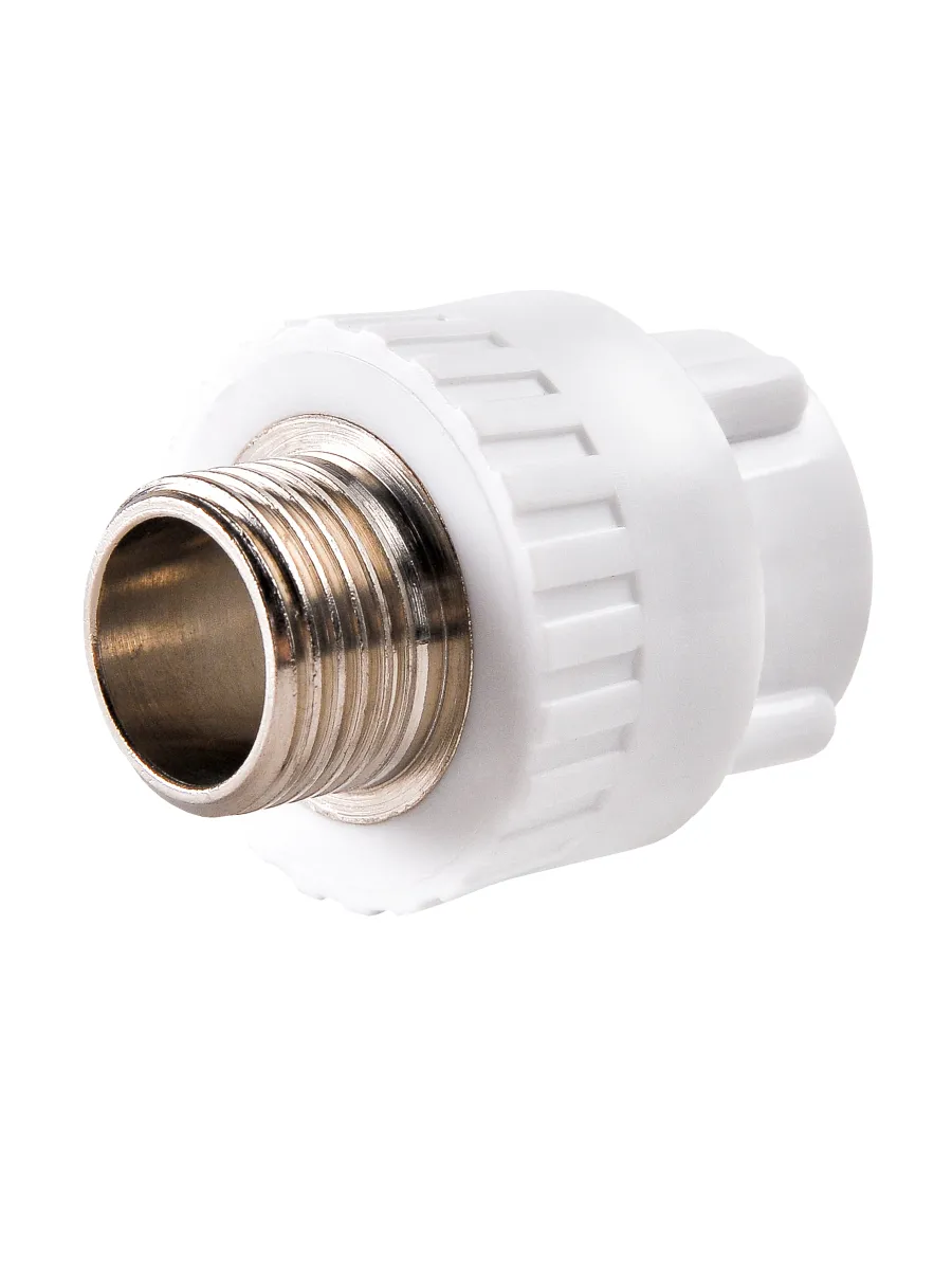 Муфта ППР с наружной резьбой  20х1/2" РВК