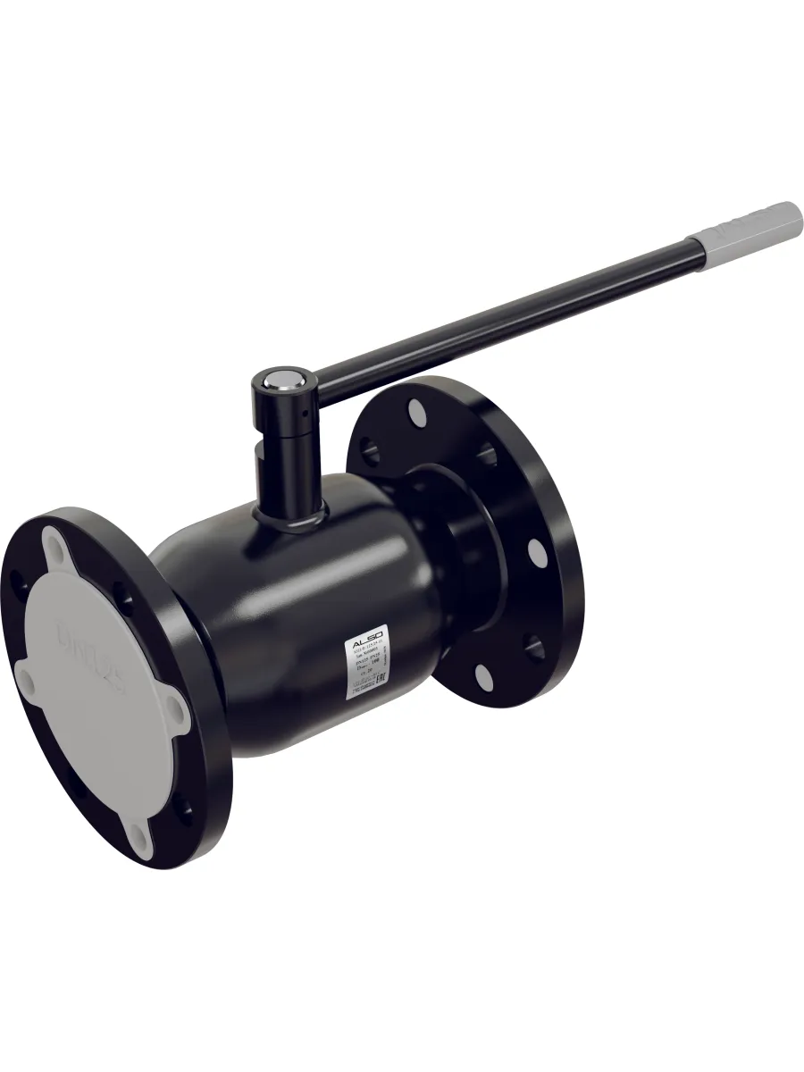 Кран шаровый ст.20 фланцевый КШФ Ду125 Ру25 ALSO (L-350)