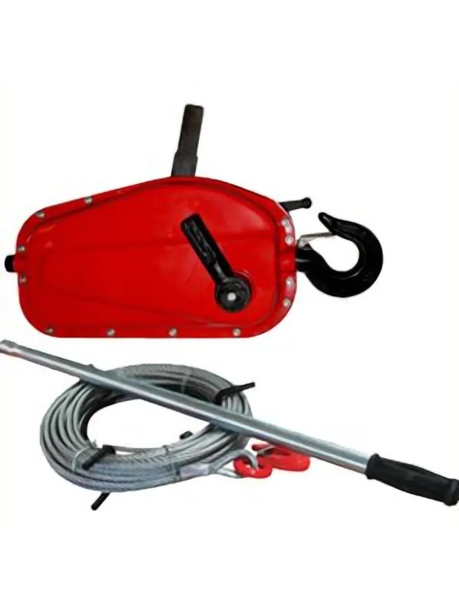 Лебедка механическая канатная МТМ 5,4 тн 30 м