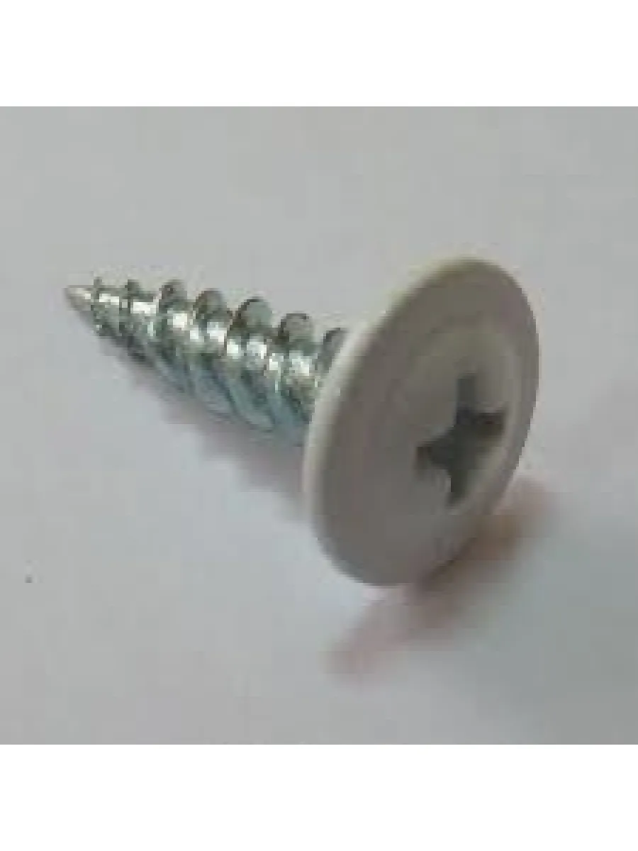 Саморезы с п/ш острие 4,2х50 9003 белый сигнал (упаковка 500шт.) POWER FASTEN