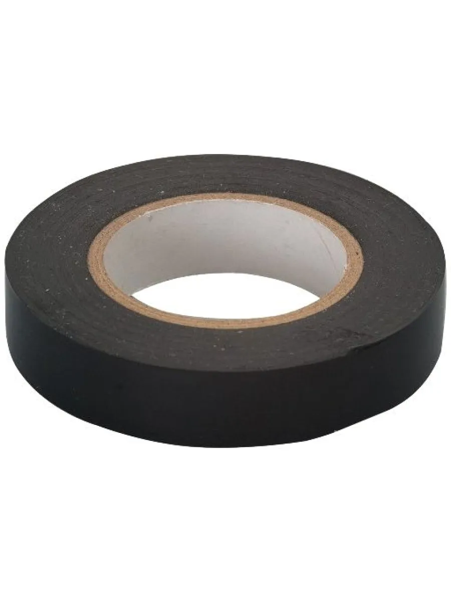 Изолента черная ПВХ 19мм х 20м