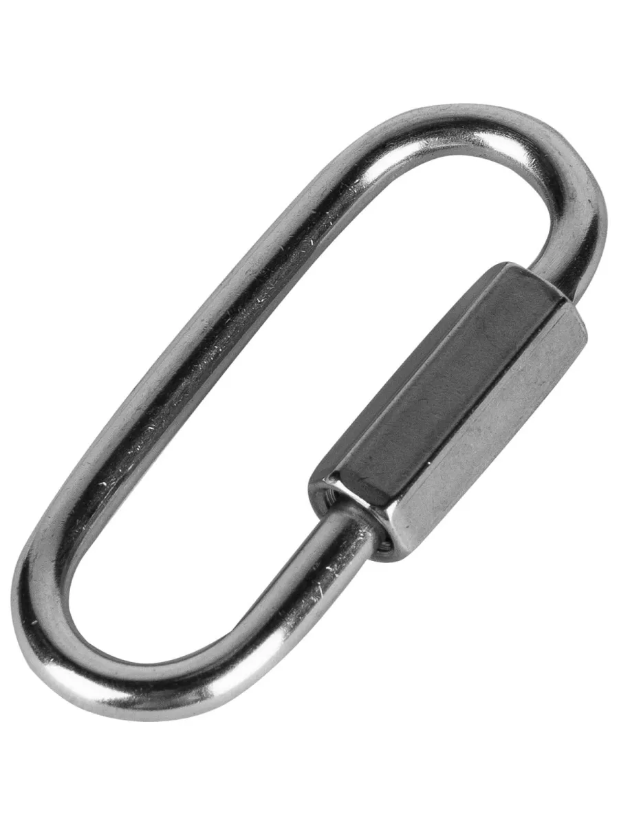 Карабин ART 9077 A4 винтовой НЕРЖАВЕЙКА 10 мм