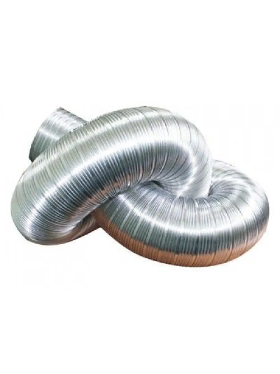 Воздуховод гибкий алюминиевый, гофр. d160 L до 3м