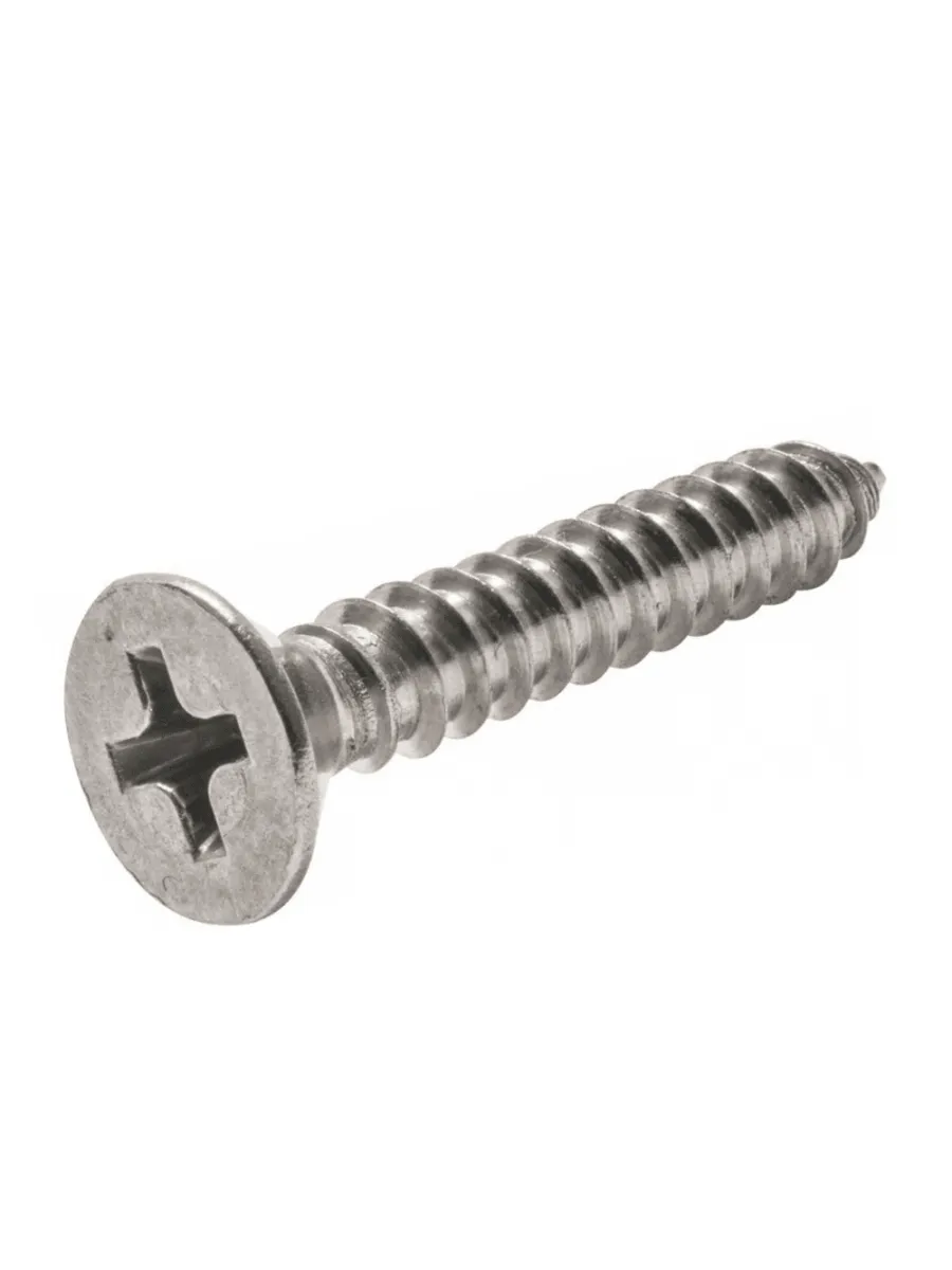 Саморез А2 DIN 7982 с потай.гол. острие НЕРЖАВЕЙКА 2,2х13