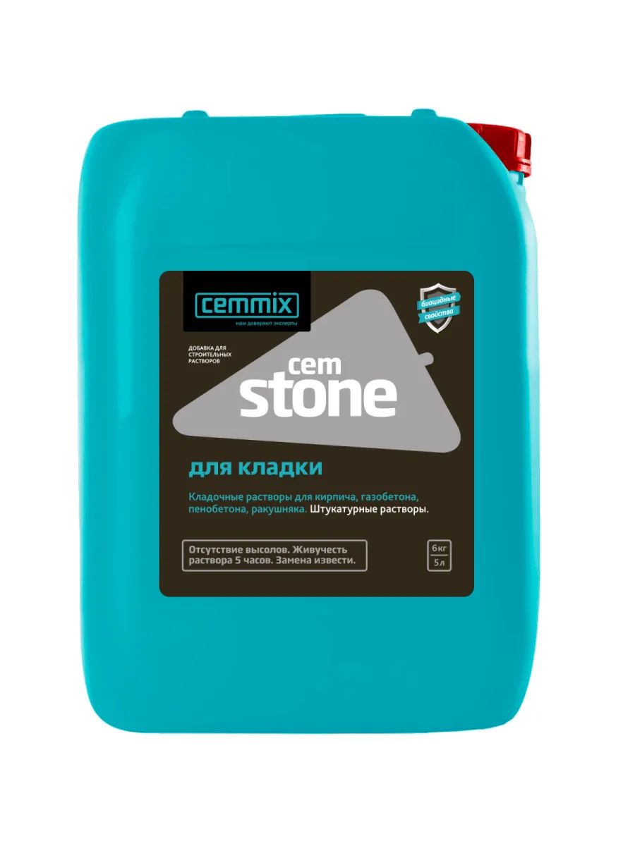 Добавка для кладочных растворов CemStone, 5л