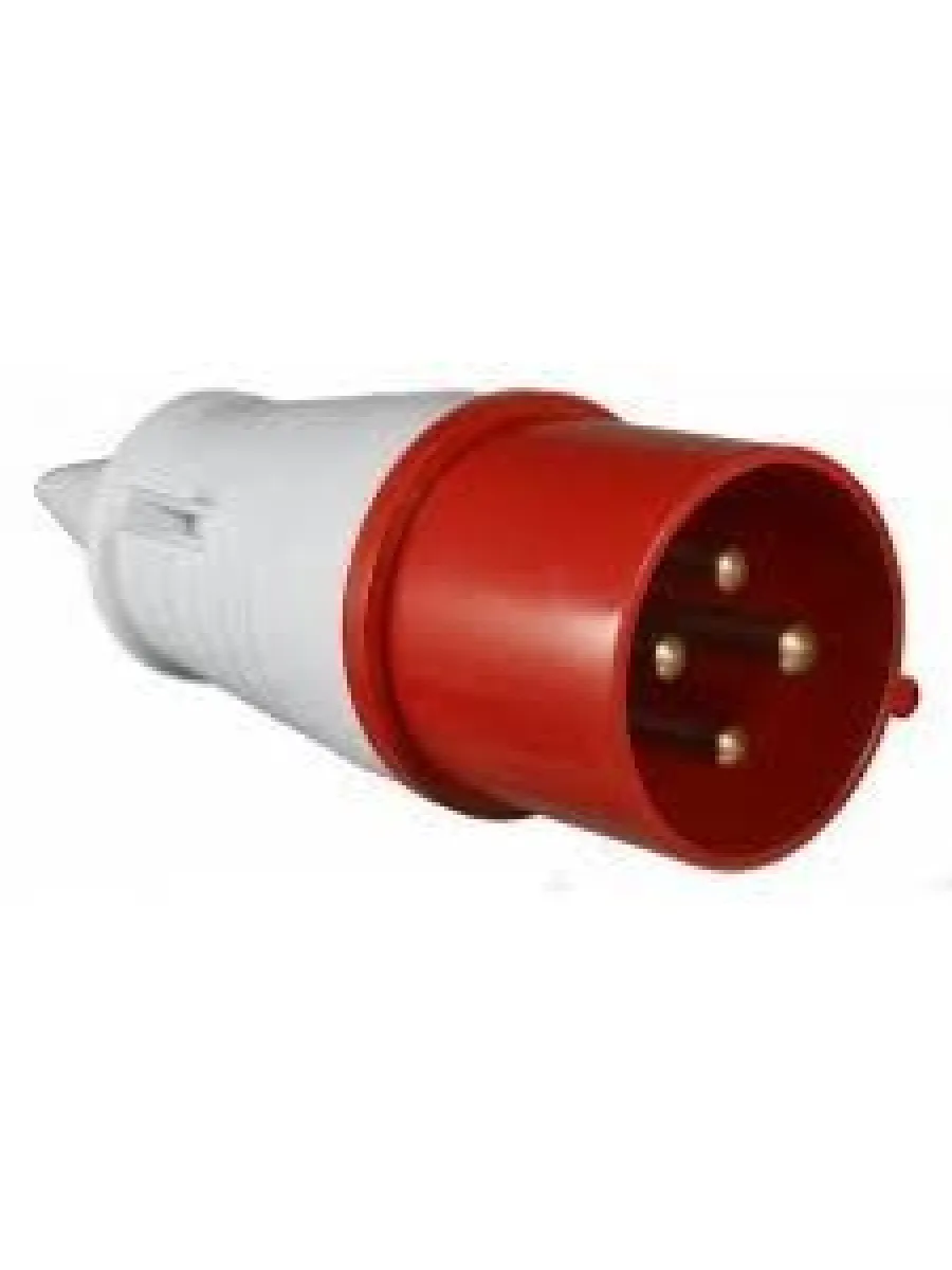 Вилка кабельная переносная 16А IP44 380В 2Р+РЕ
