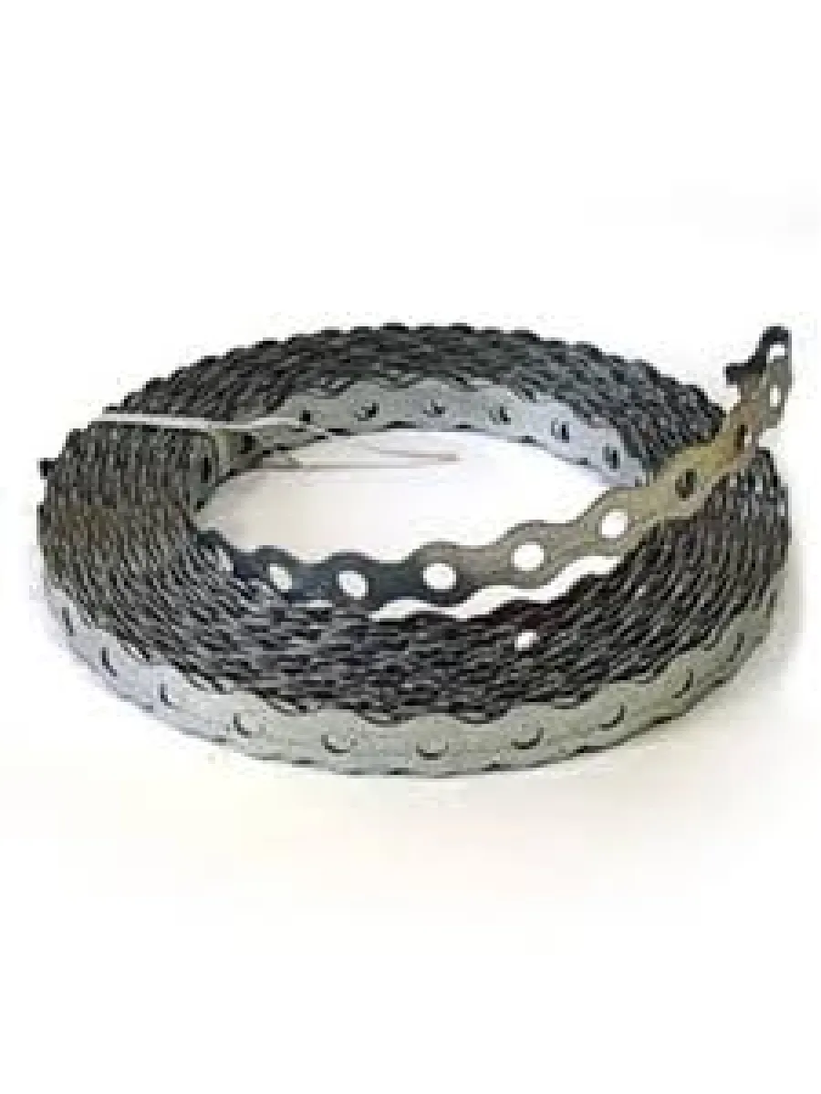 Лента перфорированная, волнистая 17х0,5мм 5м