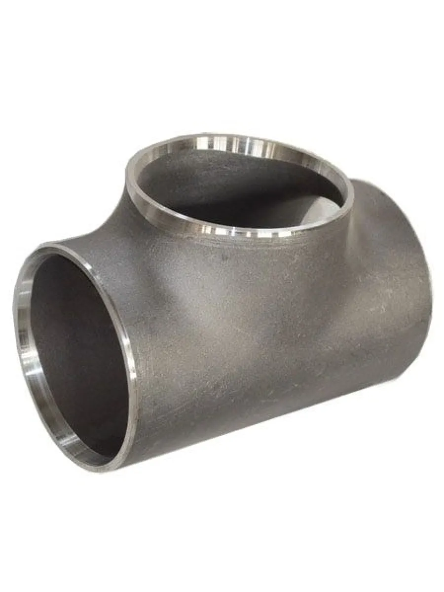 Тройник стальной под приварку переходной оцинк. 108х89 (Ду100х80) ГОСТ 17376-2001