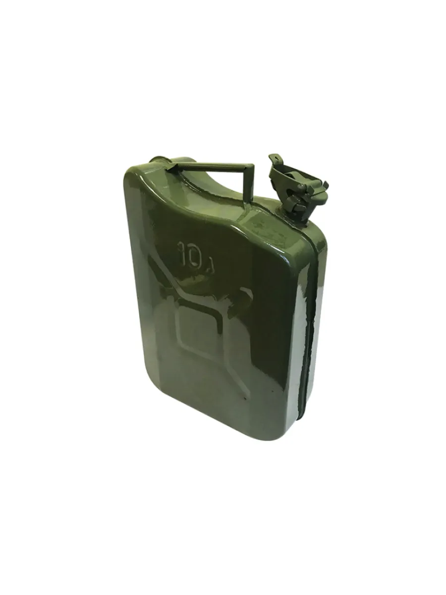 Канистра КС-10 литров металл зеленая