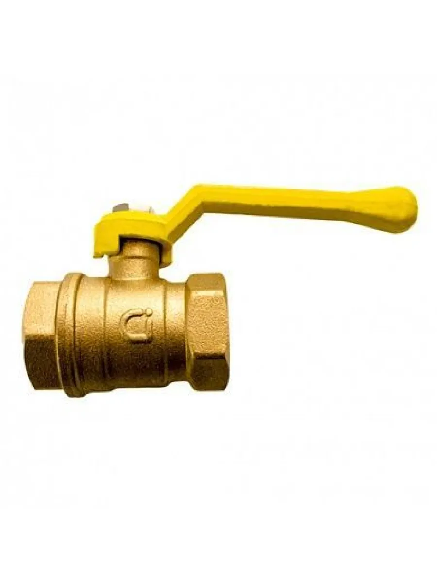 Кран шаровой газовый г/г 11Б27п рычаг Ду 20