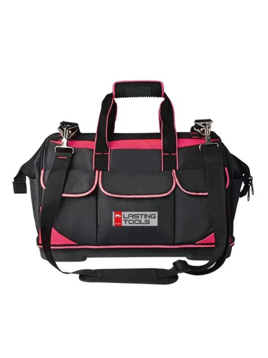 Сумка для инструмента, пластик. дно, наплечный ремень, 410х220х310мм LASTING TOOLS