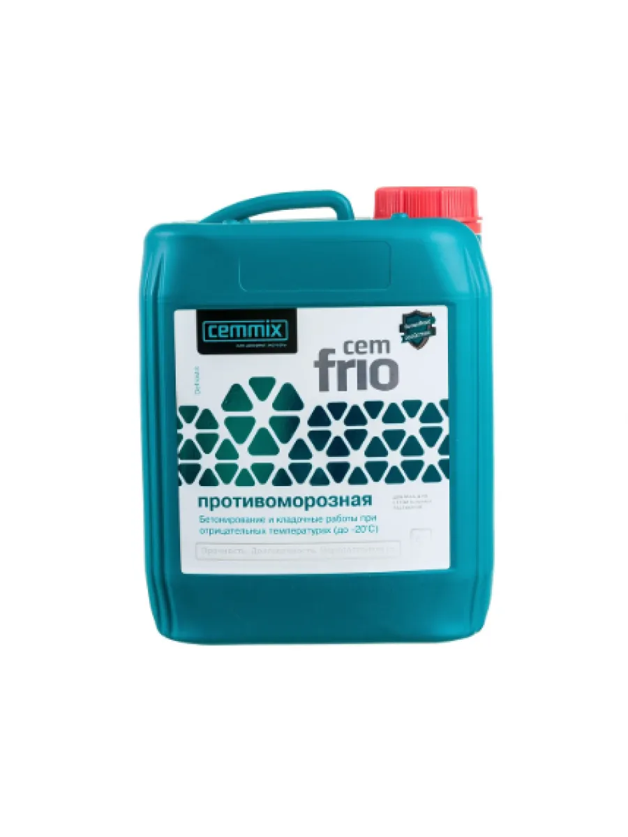 Противоморозная добавка для бетона CemFrio, 5л