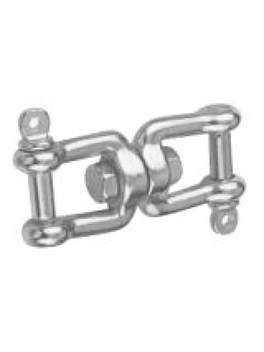 Вертлюг ART 8256 A4 вилка-вилка НЕРЖАВЕЙКА  6,0 мм