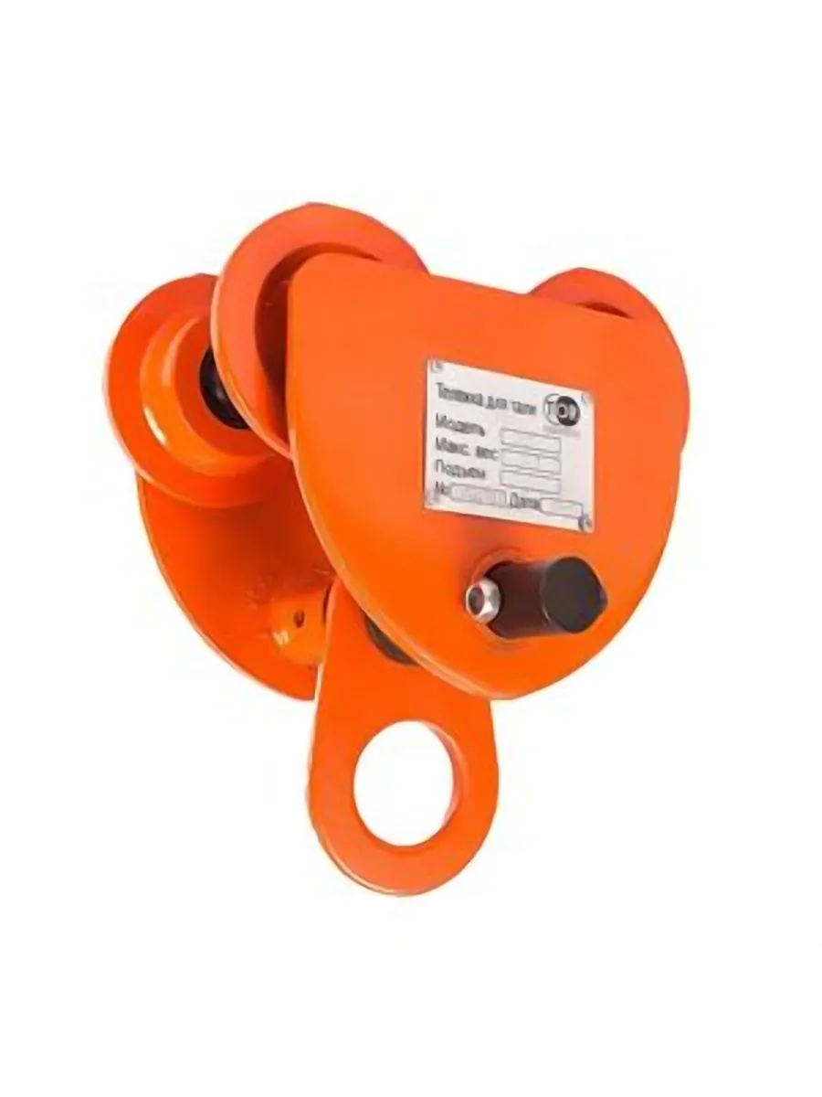 Тележка к тали электрической CD1 1,0 тн (треугольная, холостая)