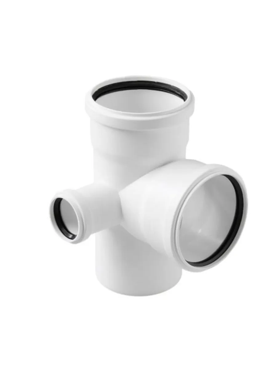 Крестовина малошумная двухплоскостная 110х110х50х87º левая