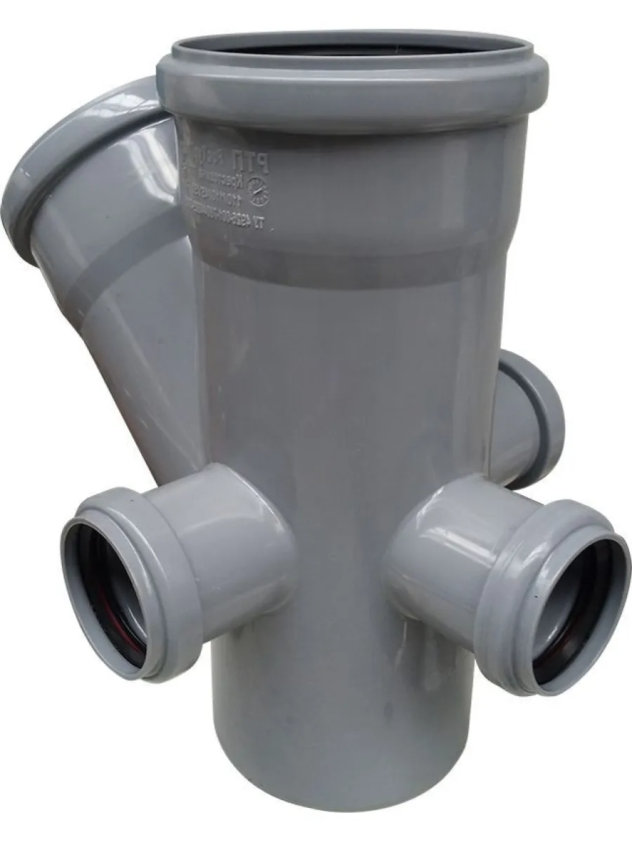 Крестовина двухплоскостная 110х110х45ºх50х50х50 (левая+правая+тыл)