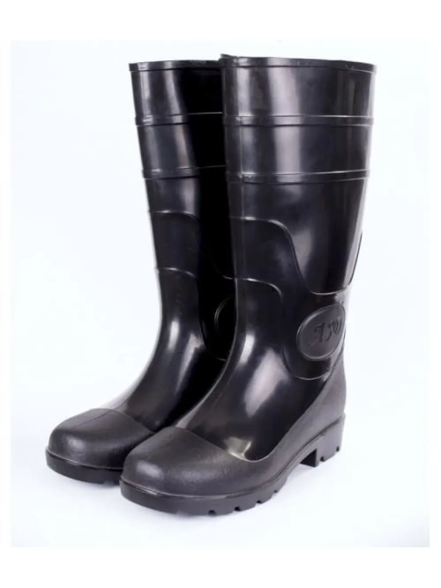 Сапоги мужские высокие из ПВХ (р.43)