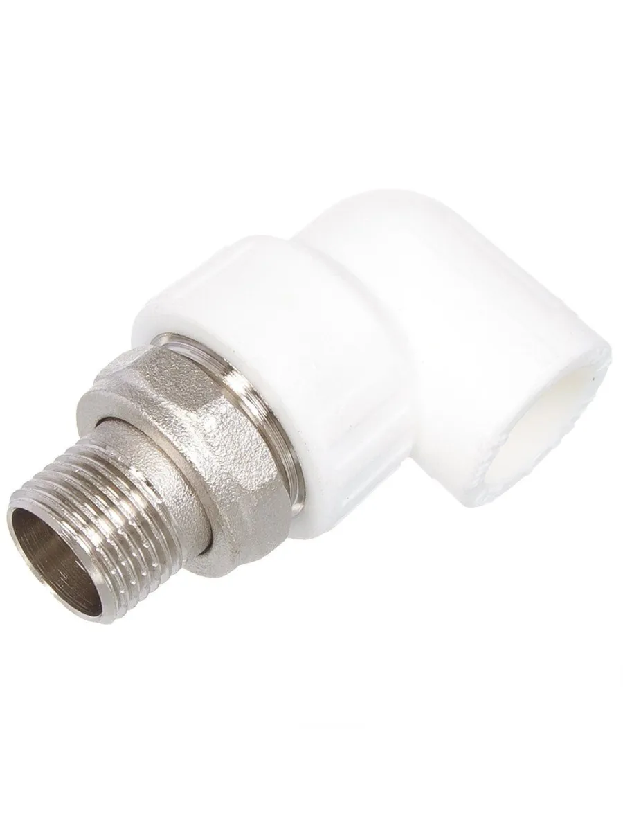 Угольник ППР с накидной гайкой для радиатора 25х3/4" НР