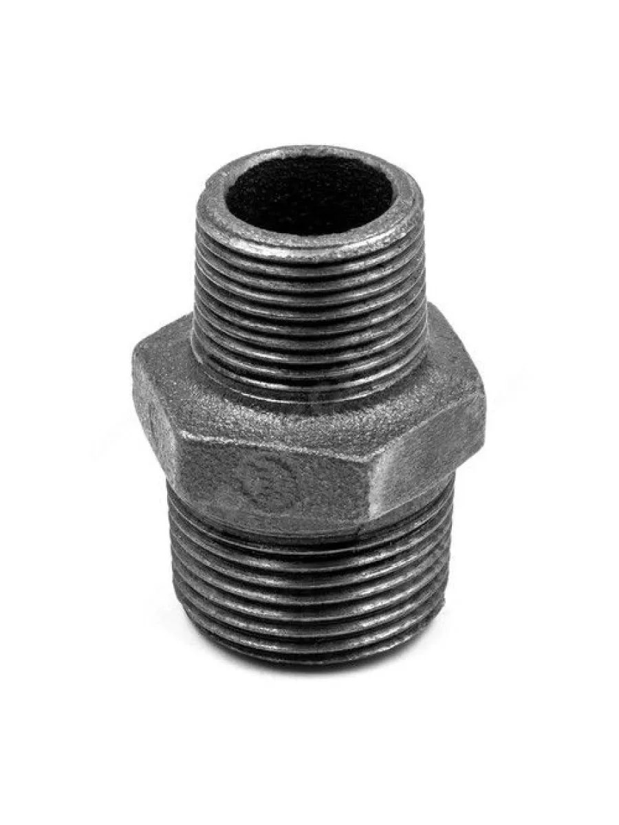 Ниппель к/ч переходной  20х15 (3/4"х1/2") AQUA LIFE