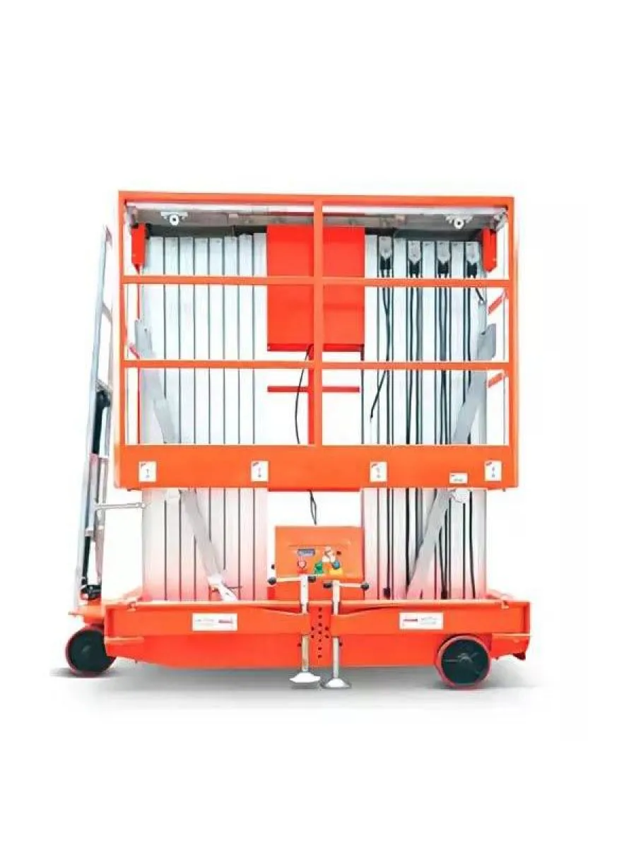 Подъемник мачтовый телескопический GTWY12-200S АС 220V/50HZ 200 кг 12 м (от сети)