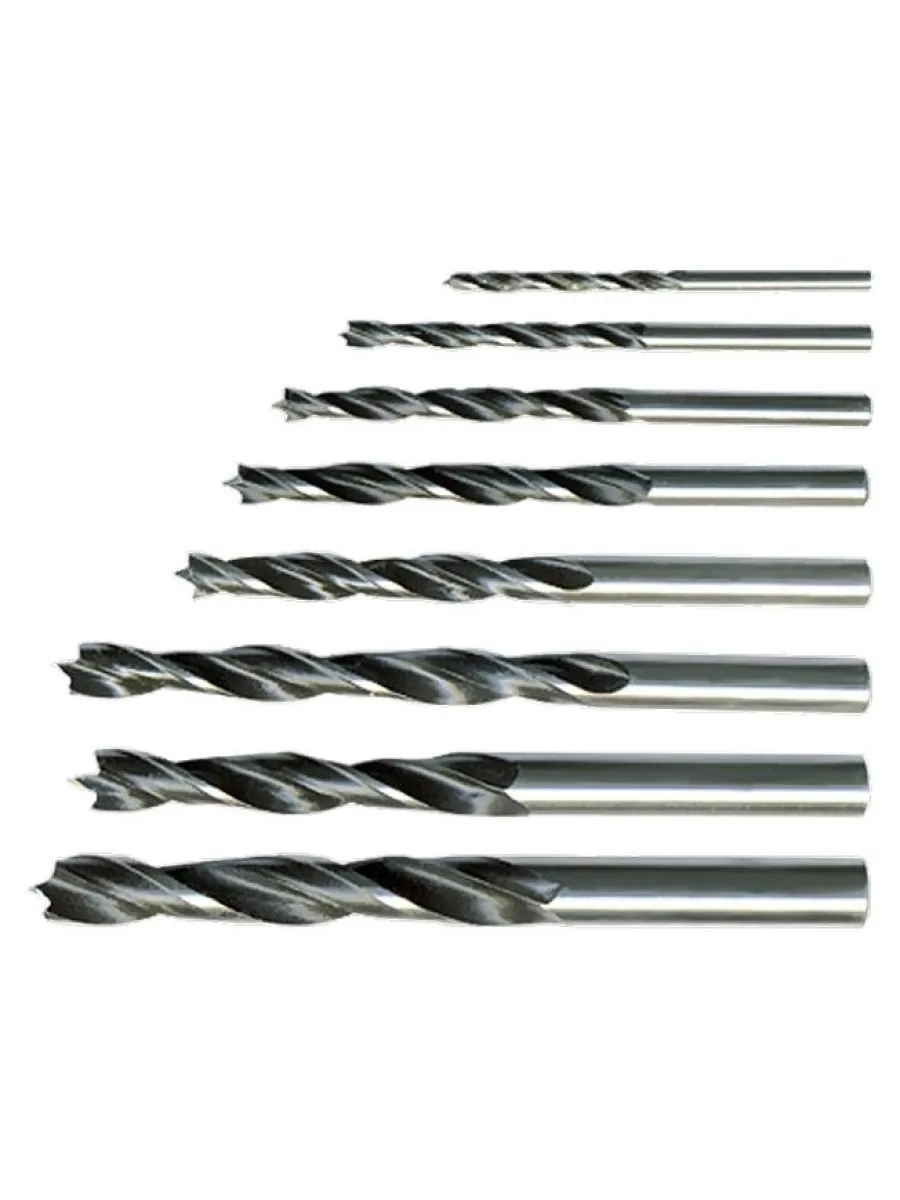 Набор сверл по дереву 4-5-6-8-10 мм 5 шт.