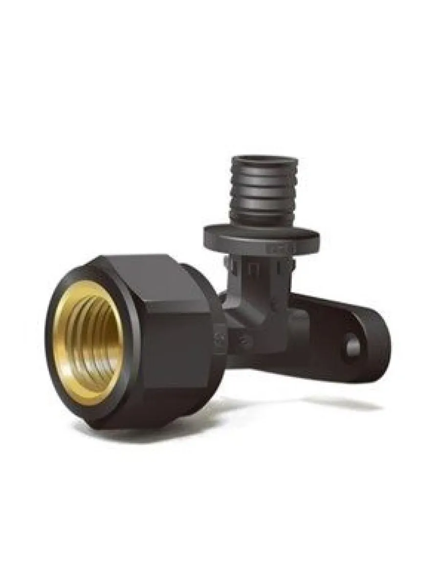 Угольник аксиальный с креплением (водорозетка) ВР 20х3/4