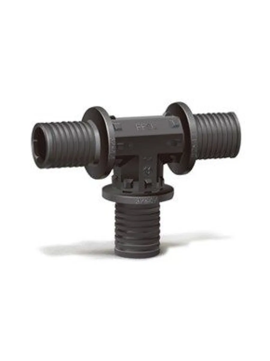 Тройник аксиальный 16х16х16