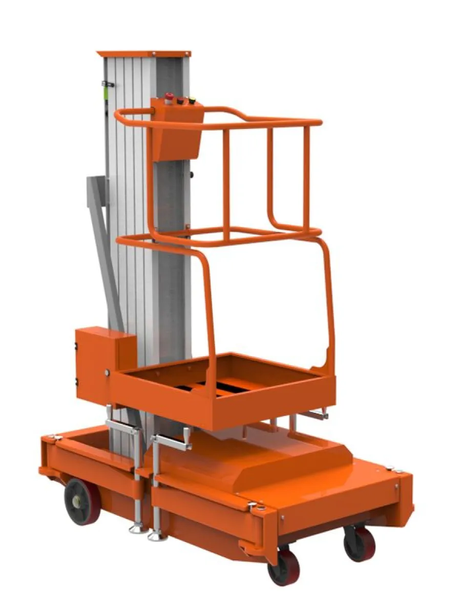 Подъемник мачтовый телескопический GTWY 150 кг 4 м (автономный)