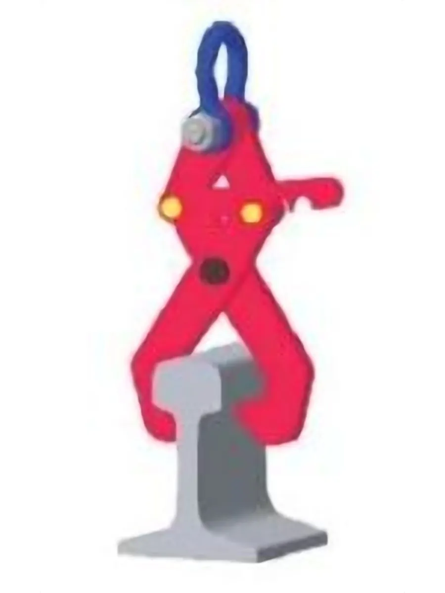 Захват для рельс клещевой с фиксатором 8 ЗСК 8 - 1,0 тн FORCE LIFTING