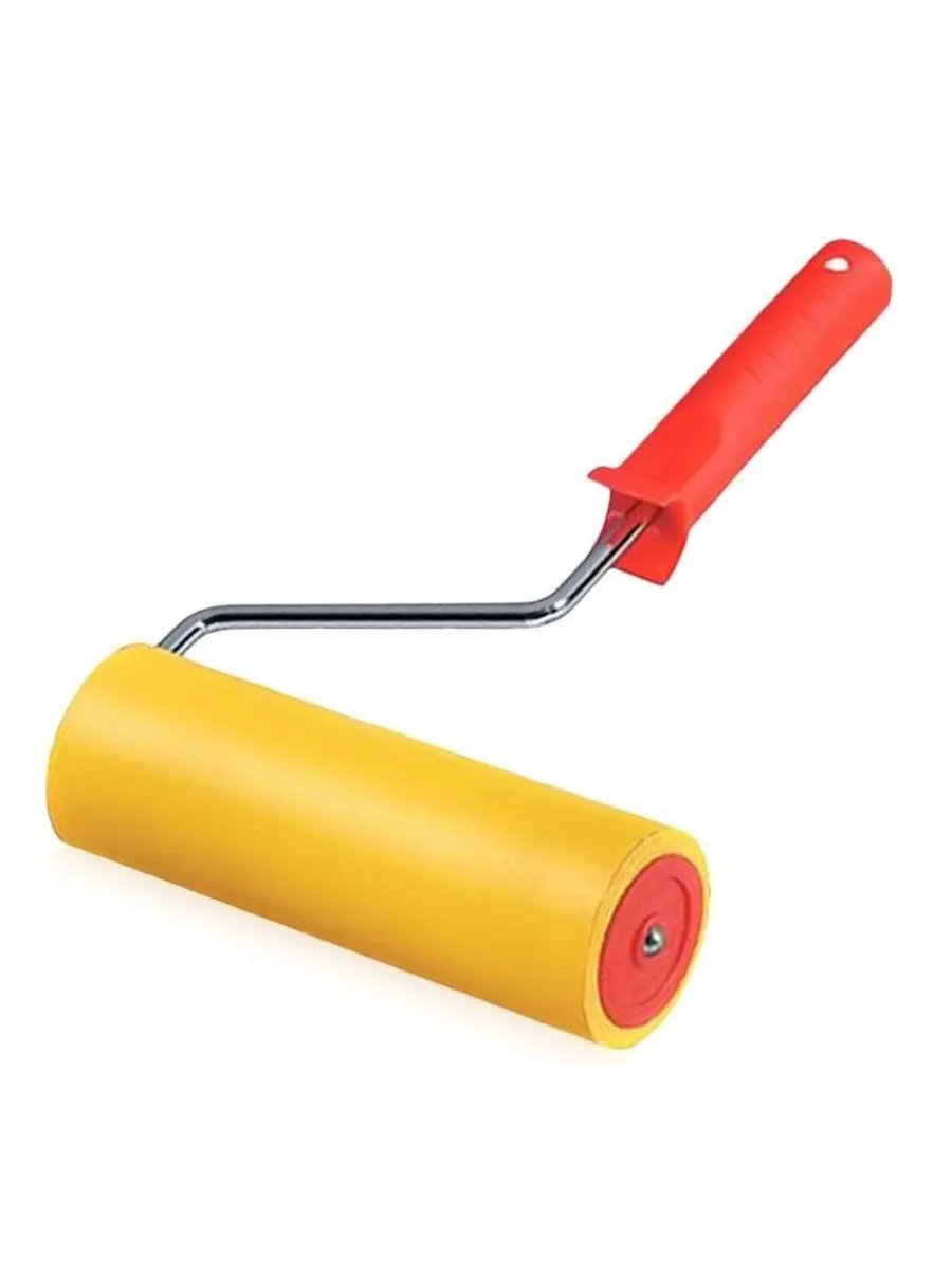 Валик прижимной резиновый, 180мм, D ручки - 6 мм