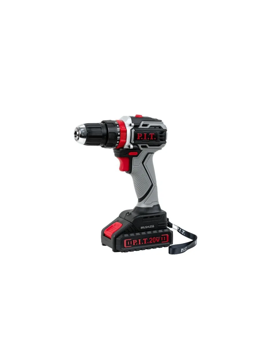 Дрель-шуруповерт аккумуляторная P.I.T. PSR18-D4, 20В, 40Нм, 2х1,5 Ач, ЗУ, УЦЕНКА (треснут кейс)
