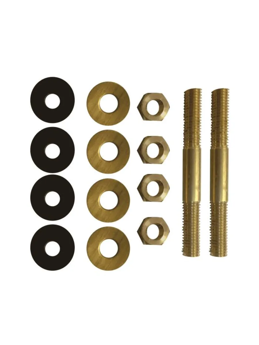 Набор для крепления бачка к унитазу (латунь)