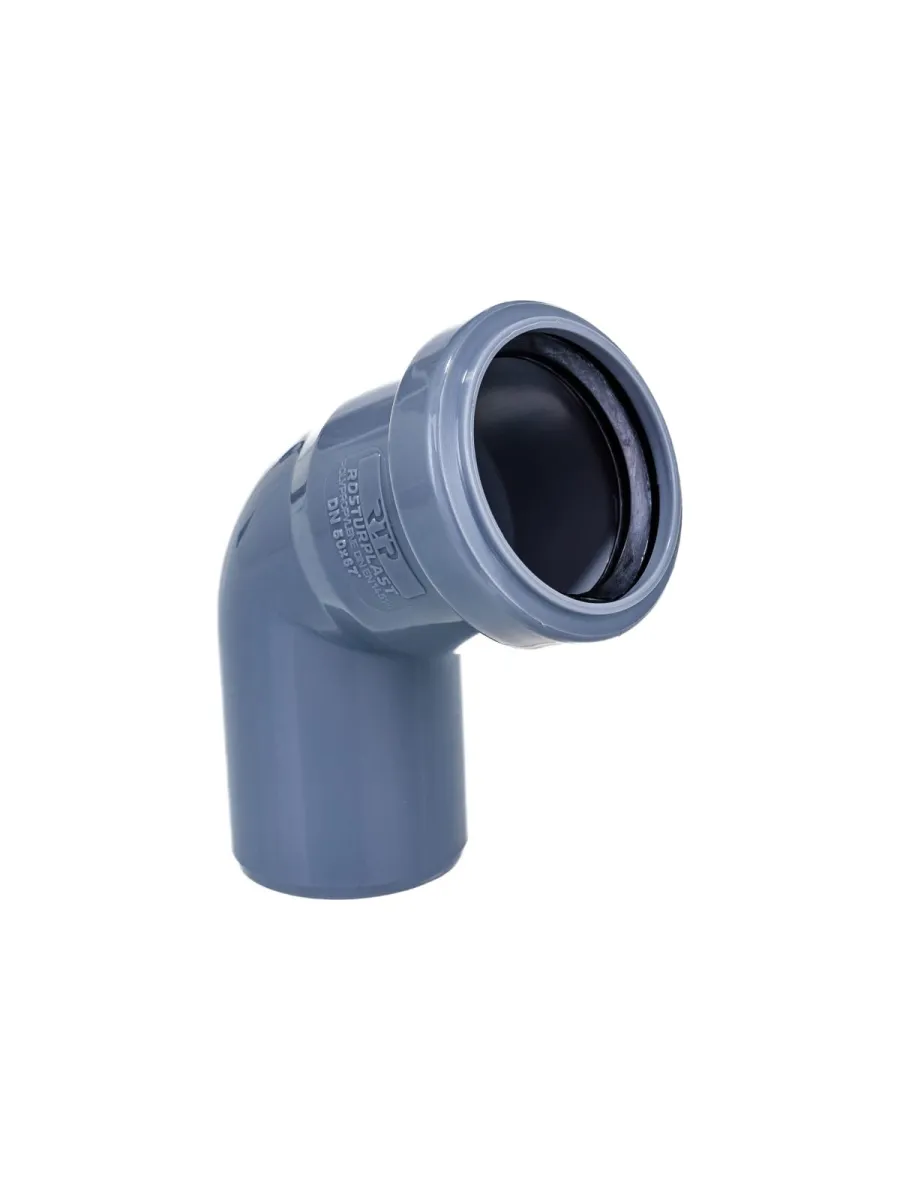 Отвод малошумный  50х67º