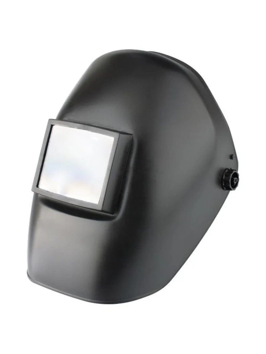 Маска сварщика 110х90 мм Ф0 пластик, реечный механизм