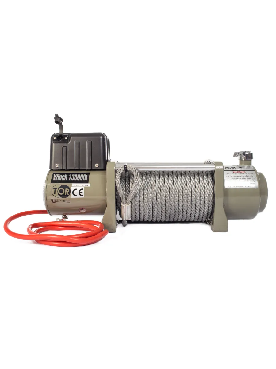 Лебедка автомобильная 12V г/п 7,620 тн длина 28 м