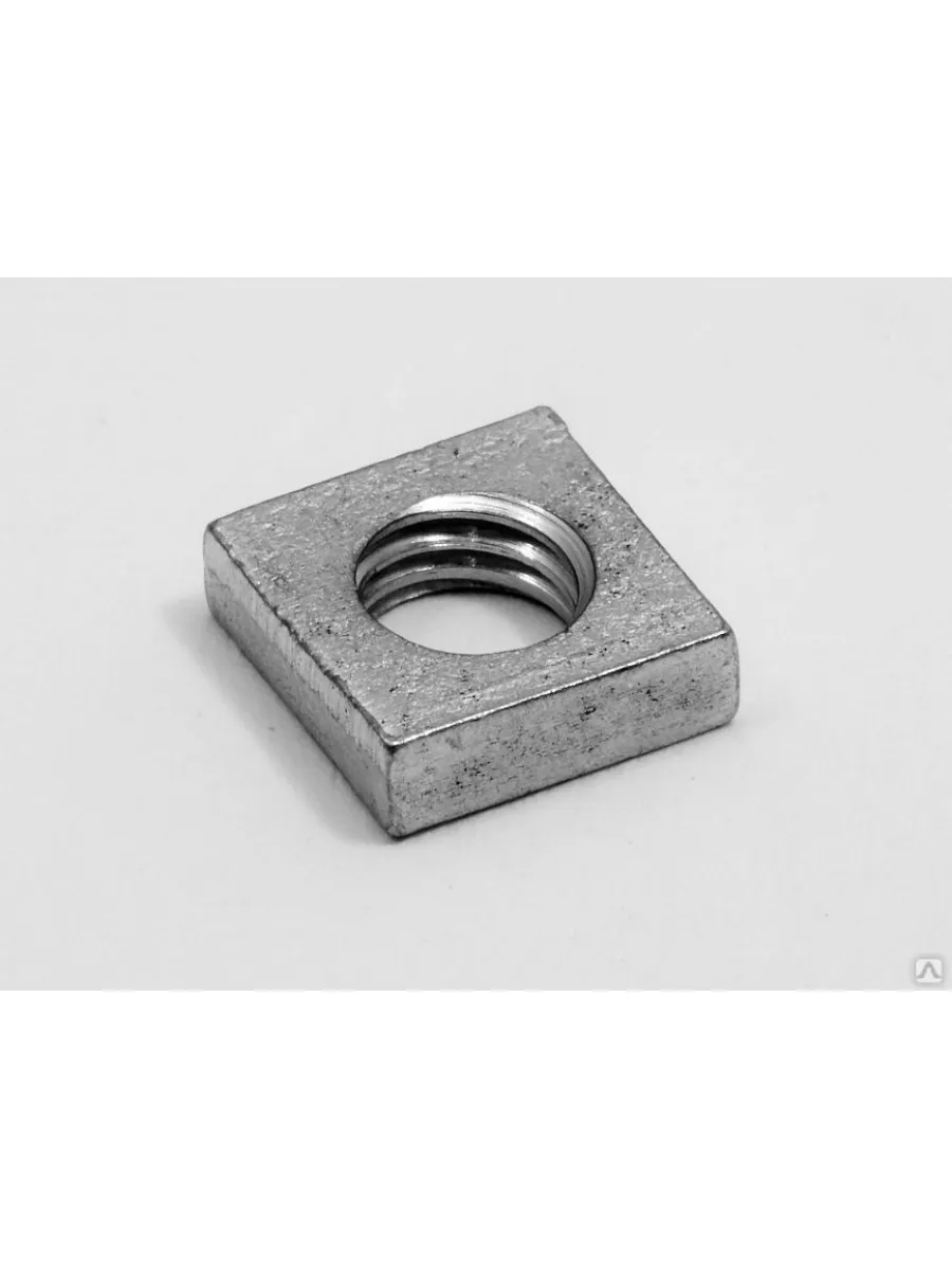 Гайка квадратная оцинкованная DIN 562 М 6