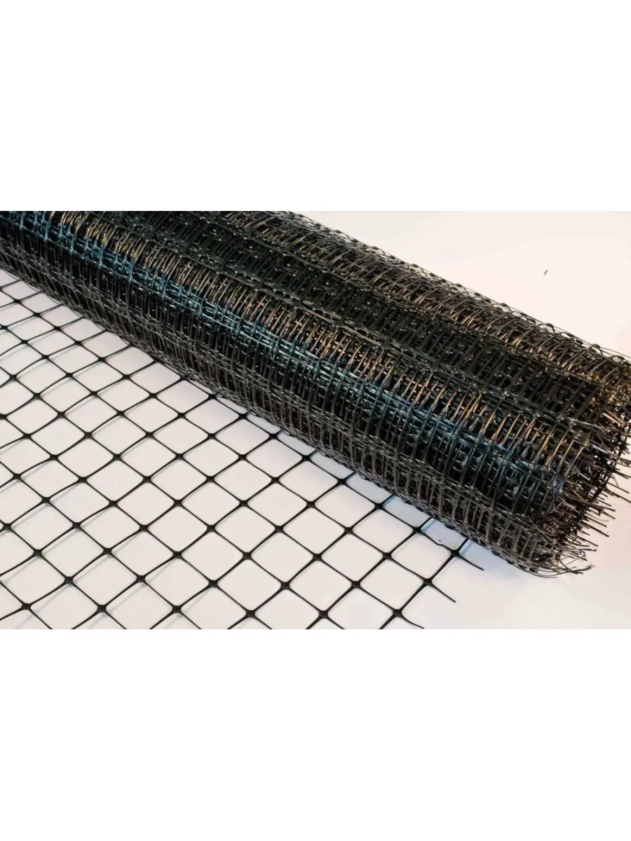 Сетка кладочная арт.С-5/0,5/100, ячейка 5х5мм, 0,5х100м, Черная