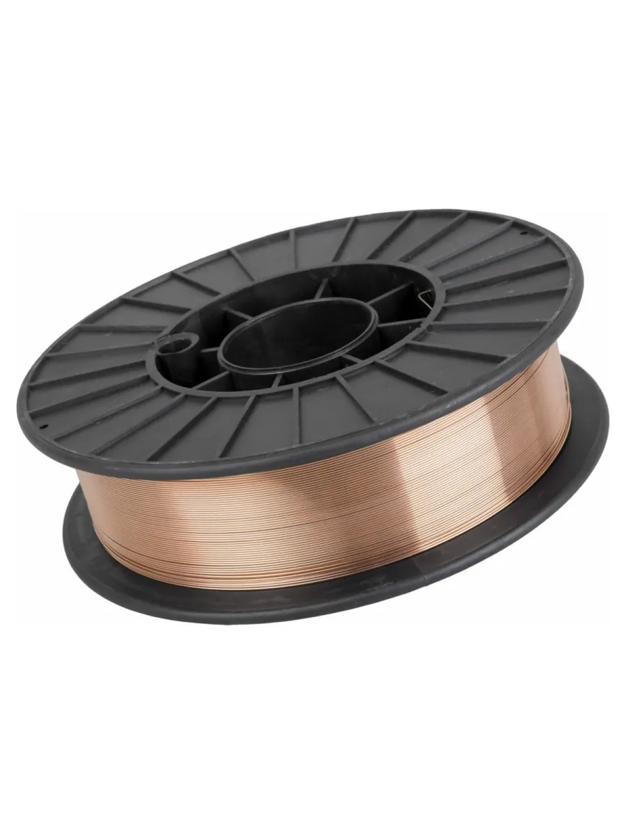 Проволока стальная сварочная ГОСТ 2246-70 Св08Г2с омедненная d 1,6 (бухта 18 кг)