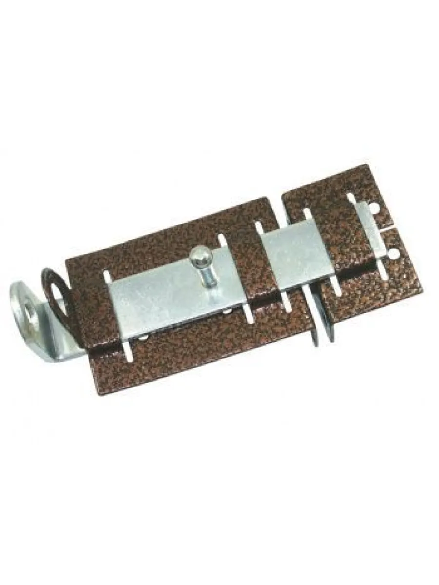 Задвижка дверная ЗД-04 пол.медь Кунгур