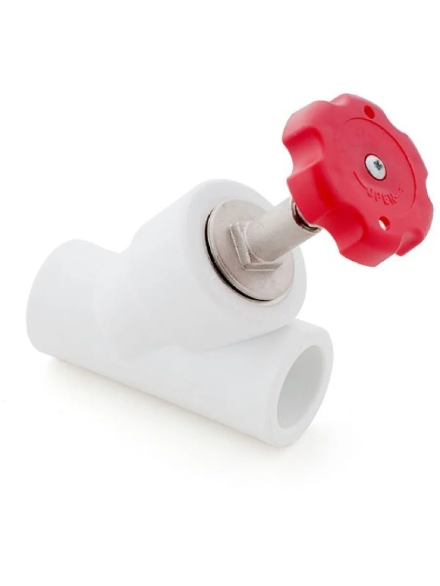 Вентиль ППР  20х45º внутр/внутр