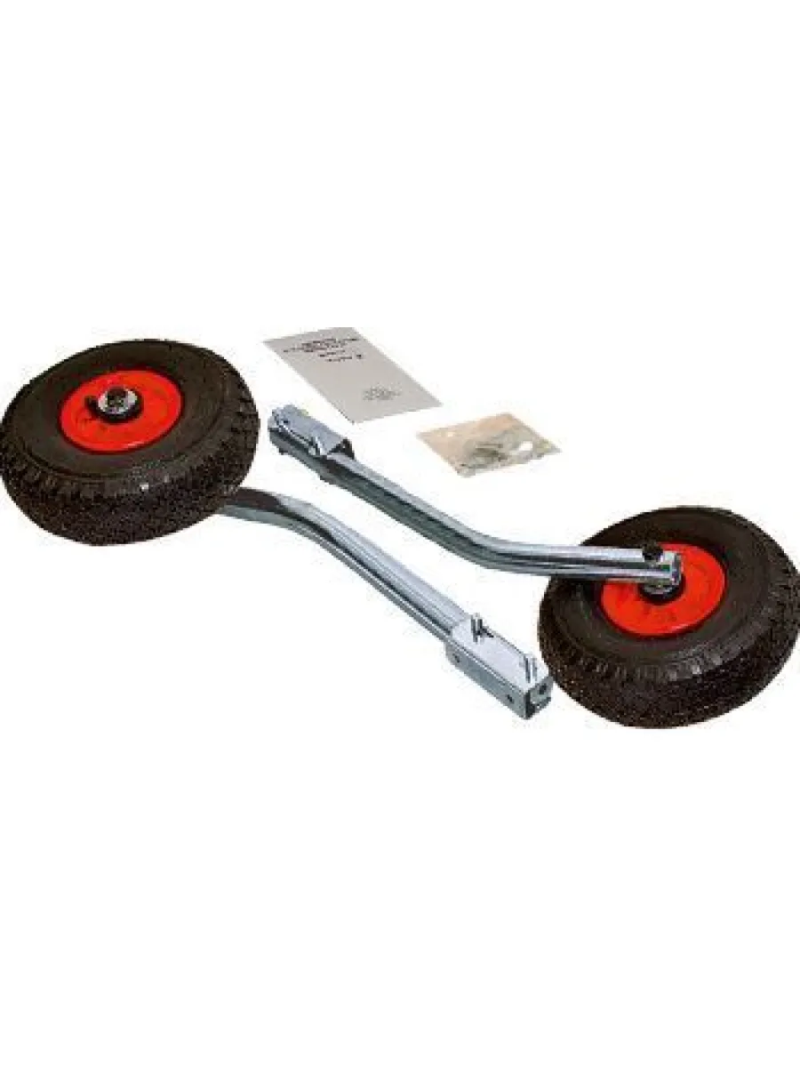 Колесо транцевое 260мм, быстросъемное, оцинк.сталь 500мм, станд.дно лодки (120кг)