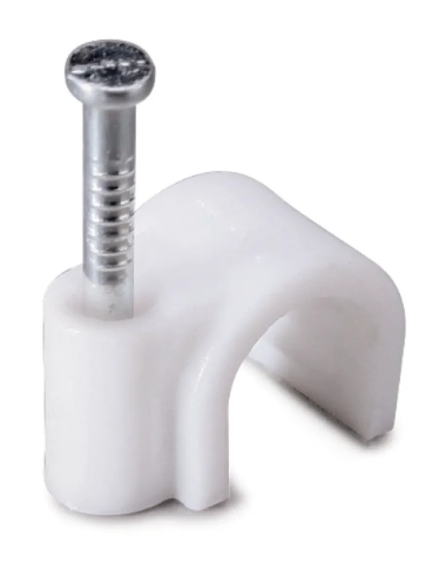 Скоба пластмасовая круглая СПК 14