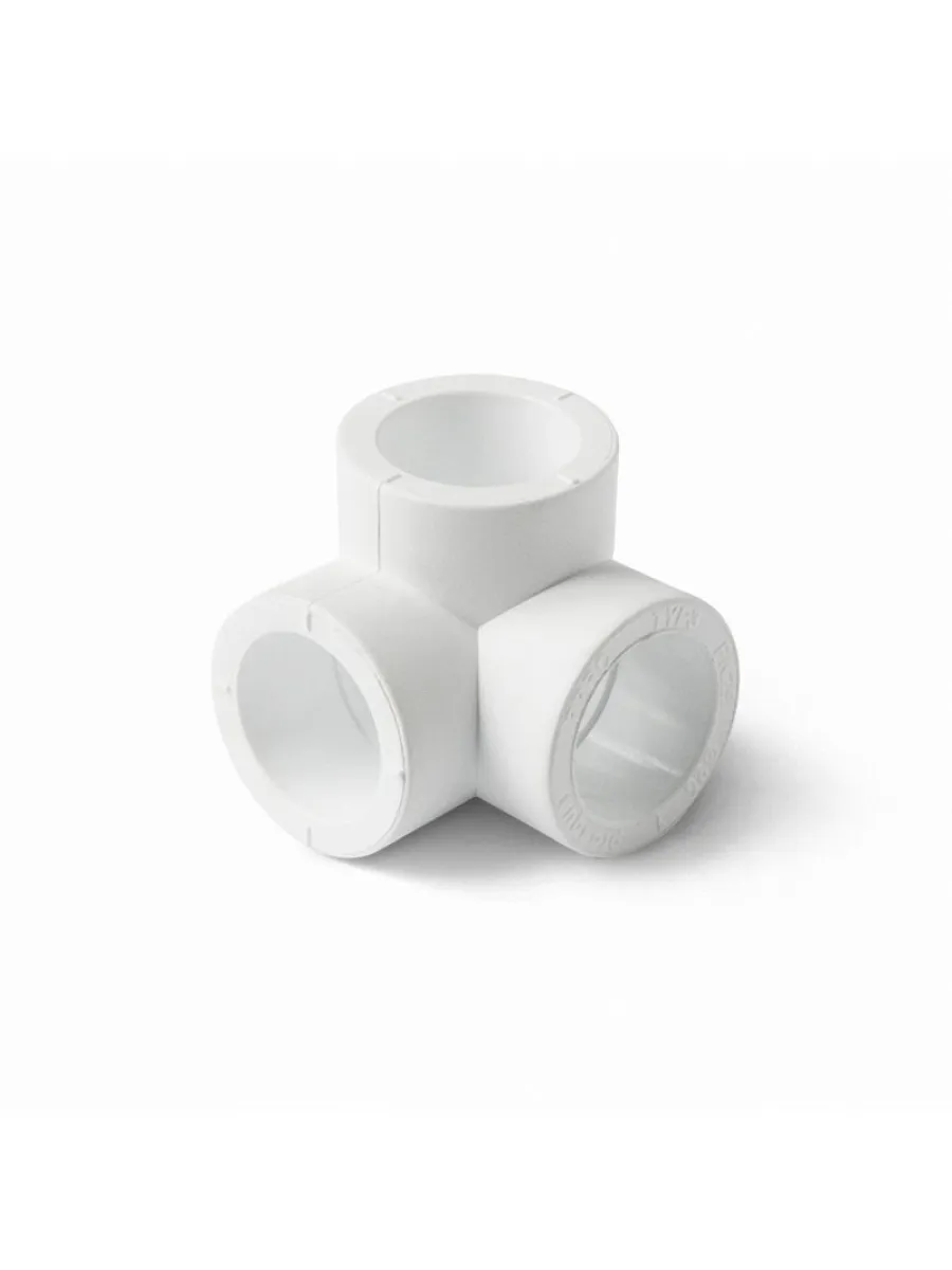 Тройник ППР двухплоскостной 25 РВК