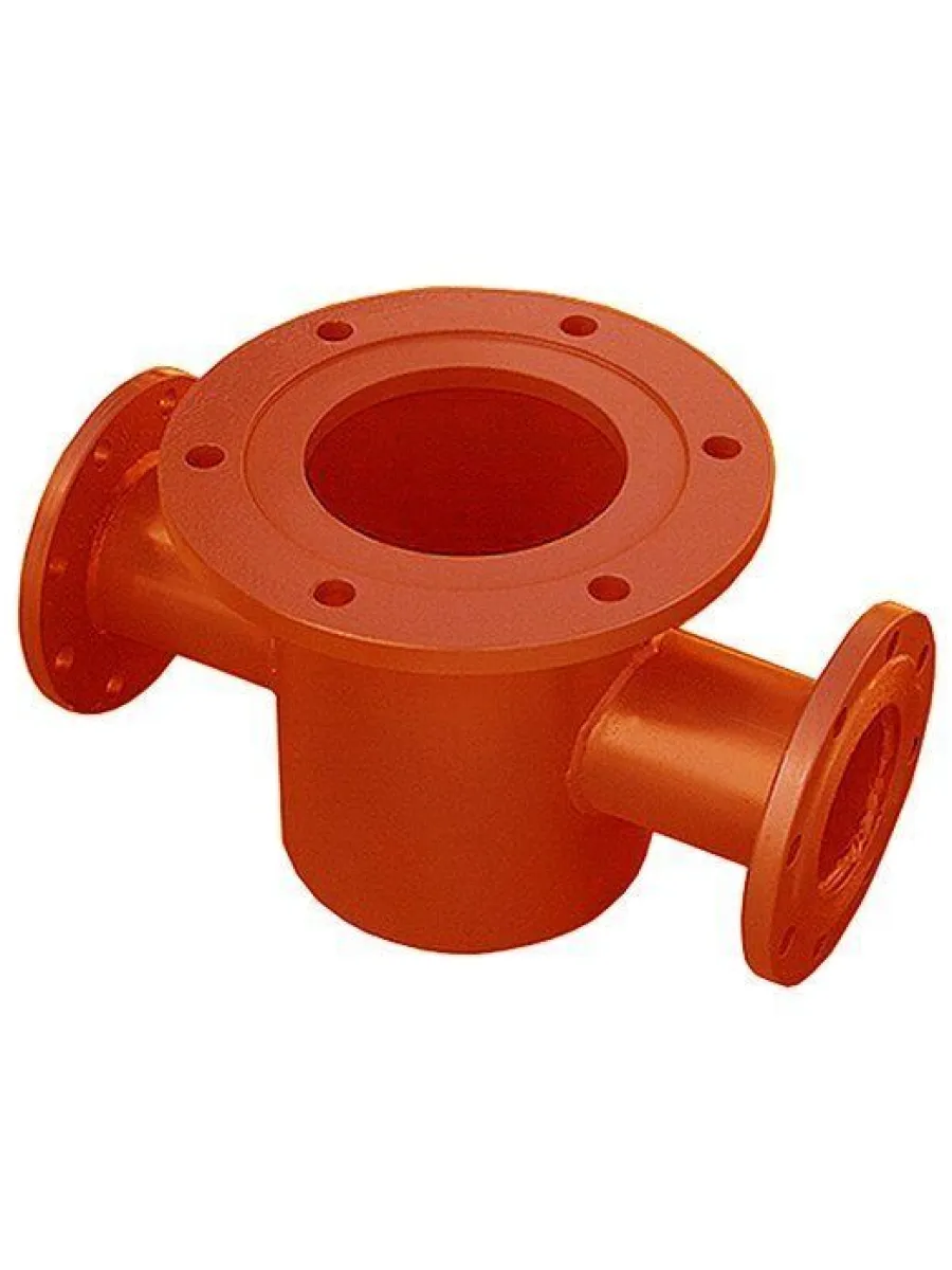 Подставка пожарная двойная фланцевая ППДФ Ду250 (сталь) 