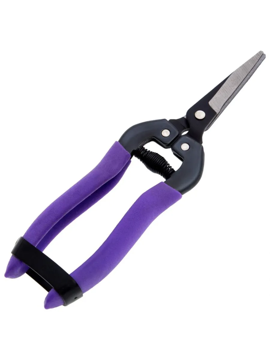 Секатор цветочный, 180 мм, металлические обрезиненные рукоятки Palisad