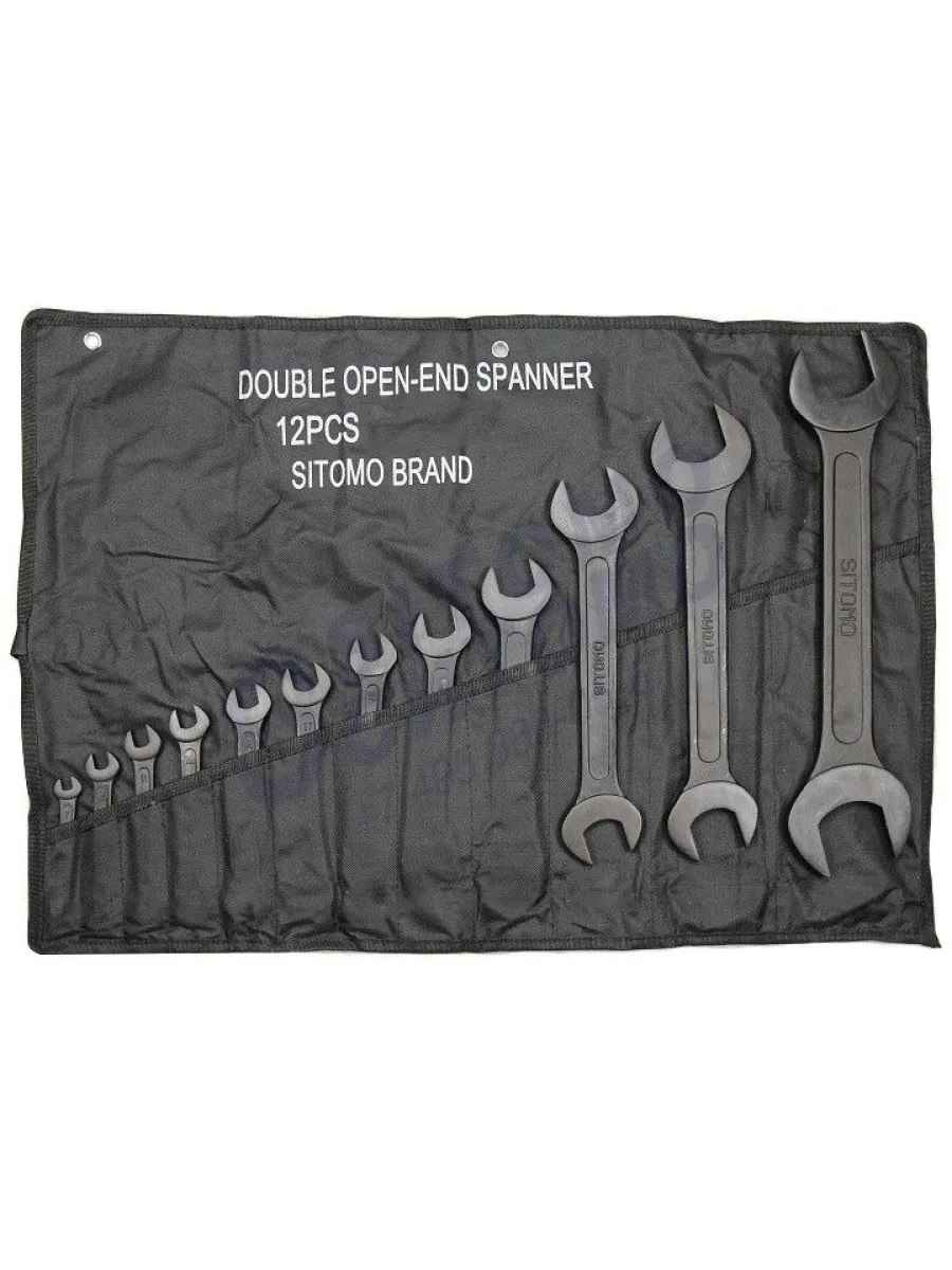 Набор ключей рожковых  6-46 мм (12 шт.) LASTING TOOLS