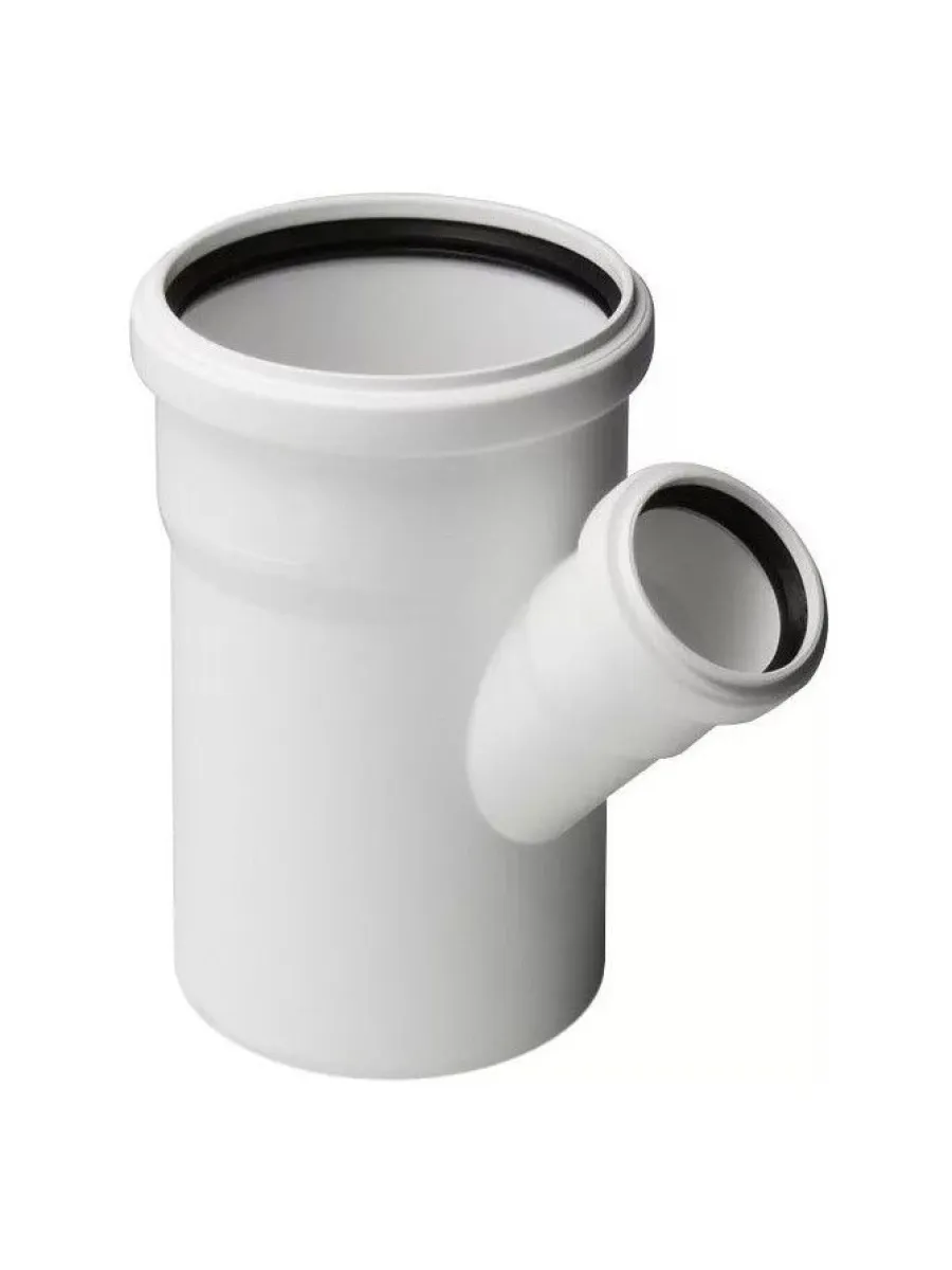 Тройник малошумный  110х50х45º