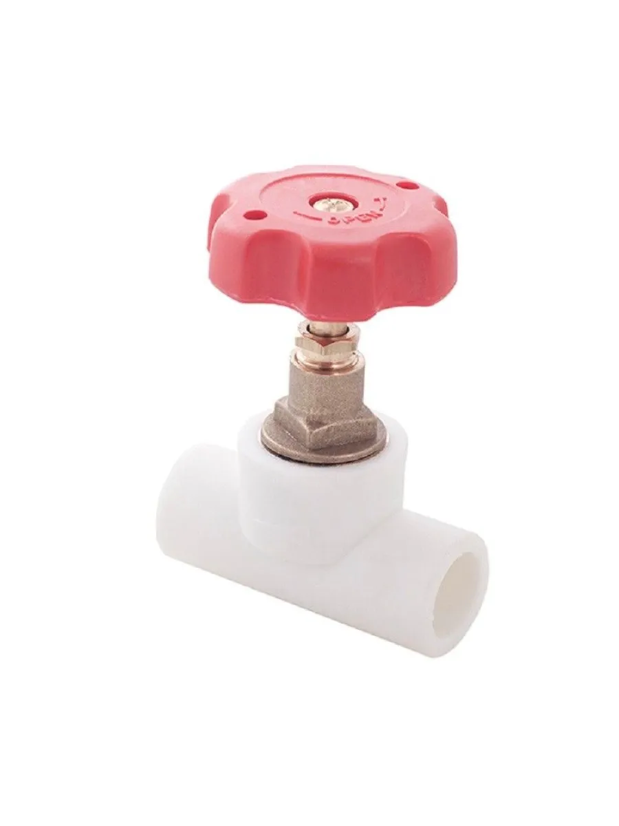 Вентиль ППР  20х90º проходной Valfex