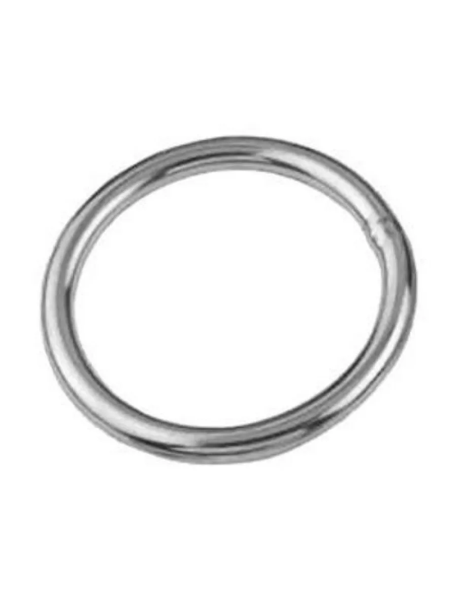 Кольцо сварное круглое ART 8229 А4  D6 L 45 НЕРЖАВЕЙКА