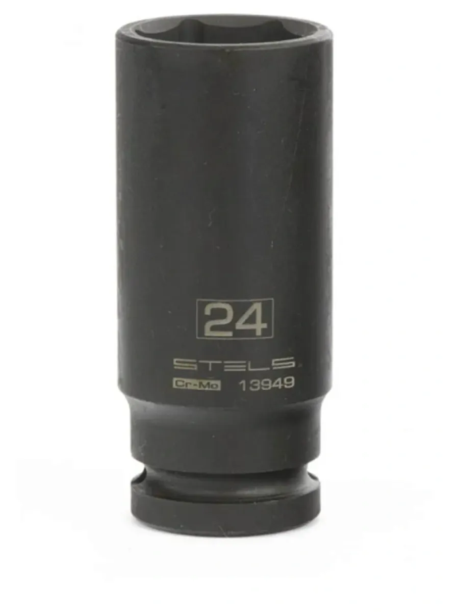 Головка торцевая сменная 1/2" 6 граней 13 мм ударная удлиненная LASTING TOOLS